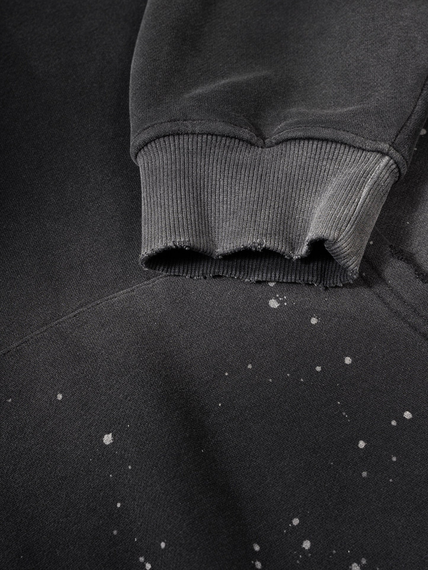 Spin Moto Baggy Hoodie - Black