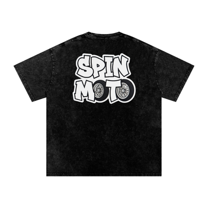 Spin Moto Baggy Shirt - Black