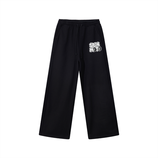 Spin Moto Baggy Sweatpants - Black